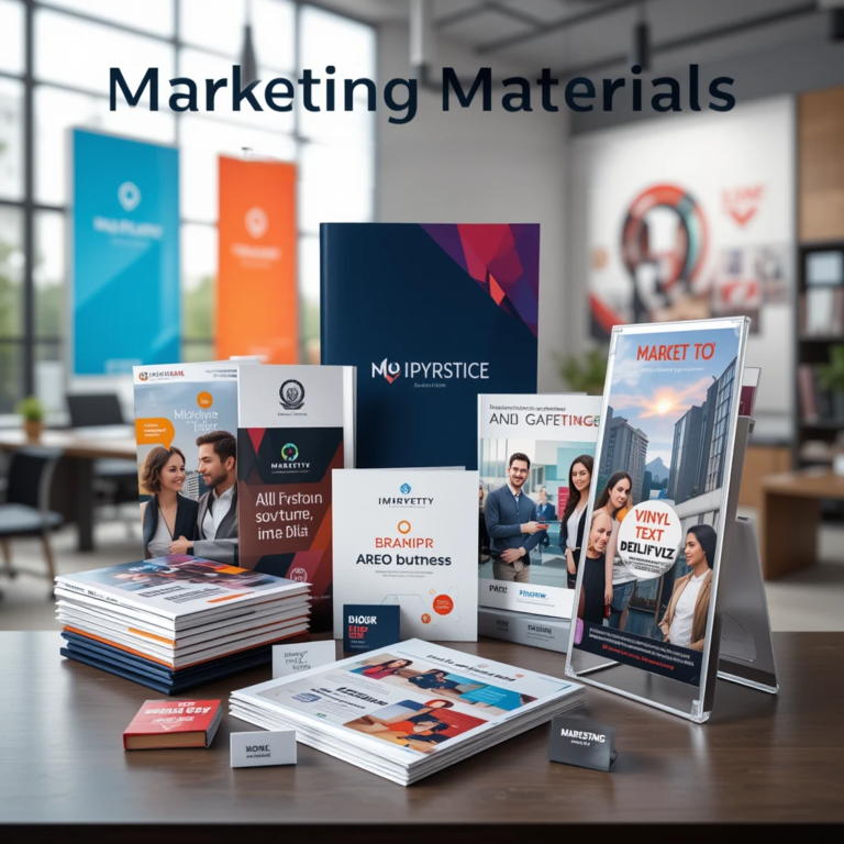marketing materials